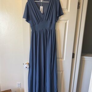 Baltic Born Deep Blue Maxi Dress